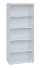 SIN 5 - 8N kancelářská skříň, nika, 1820x800x400, bílá